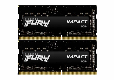 Оперативная память для ноутбука Kingston Fury Impact DDR4 32GB (2x16GB) 2666MHz SO-DIMM PC4-2666 (KF426S15IB1K2/32)