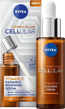 Сироватка Nivea Cellular Expert Filler Radiance Renewing з вітаміном С 30 мл (9005800388557)