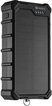 УМБ Sandberg Solar CampLED 20000 mAh 22.5W PD Black (SAND_421-24)