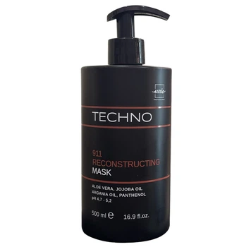 Восстанавливающая маска для поврежденных волос UNIC TECHNO 911 Reconstructing Mask, 500 мл