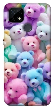 TPU чехол Demsky Teddy bears для Realme C21