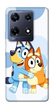 TPU чехол Demsky Bluey and bingo для Infinix Note 30 Pro