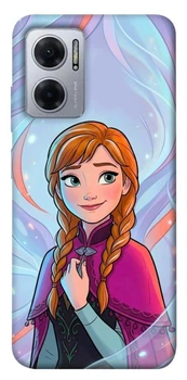 TPU чехол Demsky Frozen Anna для Xiaomi Redmi Note 11E