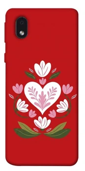 TPU чехол Demsky Квітуче серце для Samsung Galaxy M01 Core / A01 Core