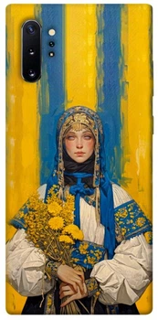 TPU чехол Demsky Ukrainian woman для Samsung Galaxy Note 10 Plus