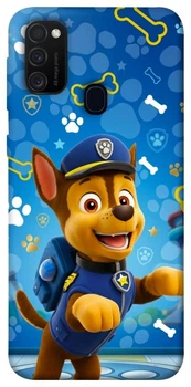 TPU чехол Demsky Paw Patrol Chase для Samsung Galaxy M30s / M21