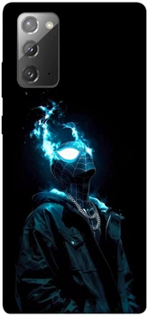 TPU чехол Demsky Black spiderman для Samsung Galaxy Note 20