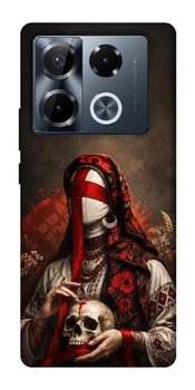 TPU чехол Demsky Slavic mystery girl для Infinix Note 40 Pro 4G