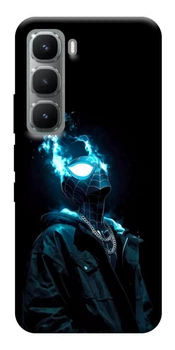 TPU чехол Demsky Black spiderman для Infinix Hot 60 Pro