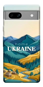 TPU чехол Demsky Ukraine home для Google Pixel 7a