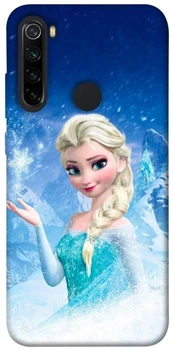 TPU чехол Demsky Frozen Elsa для Xiaomi Redmi Note 8