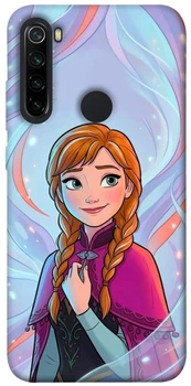 TPU чехол Demsky Frozen Anna для Xiaomi Redmi Note 8