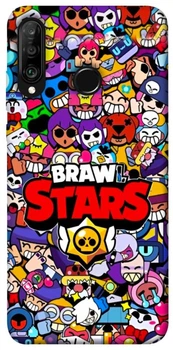TPU чехол Demsky Brawl stars для Huawei P30 lite