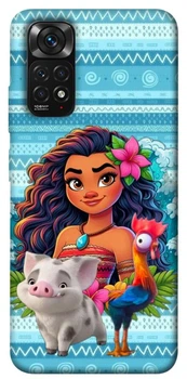 TPU чехол Demsky Moana для Xiaomi Redmi Note 11 (Global) / Note 11S