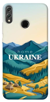 TPU чехол Demsky Ukraine home для Huawei Honor 8X