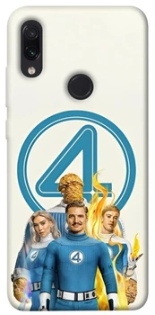 TPU чехол Demsky Fantastic four для Xiaomi Redmi Note 7 / Note 7 Pro / Note 7s