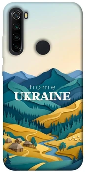 TPU чехол Demsky Ukraine home для Xiaomi Redmi Note 8