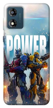 TPU чехол Demsky Transformers для Motorola Moto E13