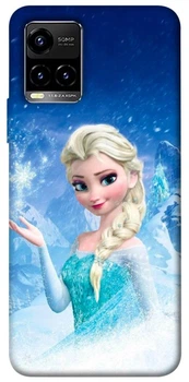 TPU чехол Demsky Frozen Elsa для Vivo Y21 / Y33s