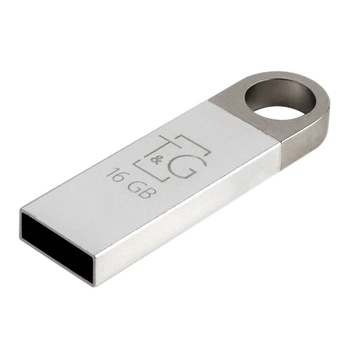 USB флеш-накопичувач T&G 16gb Metal 026 Сталевий