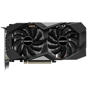 Відеокарта GTX 1660 Ti 6GB GDDR6 GIGABYTE WINDFORCE 2X (GV-N166TD6-6GD) Б/В