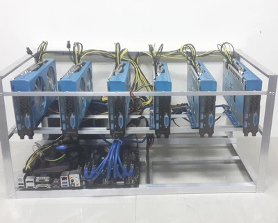 TI-miner (Top) GPU 6 Sapphire Radeon RX 580 8G