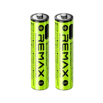 Акумулятор REMAX New Energy AAA Rechargeable USB Lithium Battery 814mWh (2шт) (6954851255413)