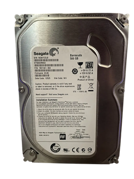 Жесткий диск HDD Seagate 500GB 3.5″ SATA III 7200 об/мин 16MB б/у для компьютера