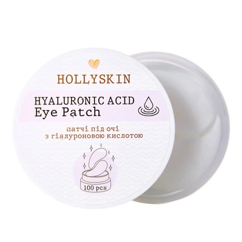 Тканевые патчи под глаза HOLLYSKIN Hyaluronic Acid Eye Patch 100 шт