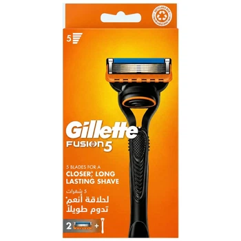 Станок для гоління Gillette Fusion з 2 змінними картриджами