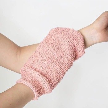 Перчатка для пилинга Мочалка-перчатка для душа и бани ANbeauty Light Coral (AN0103739)