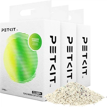 Żwirek dla kotów Petkit Clump+ Tofu Mixed 2.4 kg x 3 szt. (6973293804997)