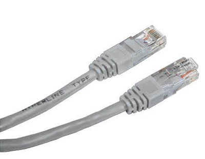 Патчкорд UTP Cat.5e ( 0.25 м сірий ), Cablexpert (PP12-0.25M)