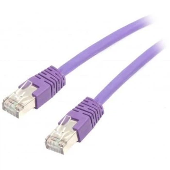 Патч-корд 0.25м S/FTP Cat 6A CU LSZH violet Cablexpert (PP6A-LSZHCU-V-0.25M)