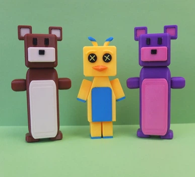 Набор фигурок Super Bear Adventure Баарен Шика Братик Баарен