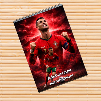 Альбом для рисования Криштиану Роналду Cristiano Ronaldo (31530)