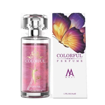 Интимные духи для женщин с феромонами и золотым порошком Click Butterfly Gold Pure 50 ML
