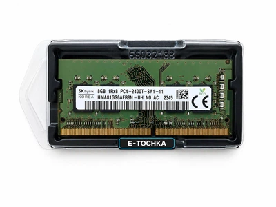 SK Hynix 8GB DDR4 2400MHz SODIMM для ноутбуків, Non-ECC, Unbuffered, 1.2V (HMA81GS6AFR8N-UH)
