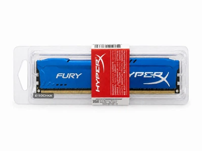 Оперативна пам’ять Kingston HyperX Fury Blue 8 ГБ DDR3-1866 DIMM (HX318C10F/8)