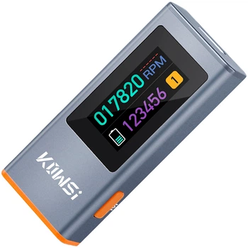 Цифровий лазерний тахометр KOWSI KWS-ZS2508 безконтактний / для вимірювання обертів / 300-200000 об/хв