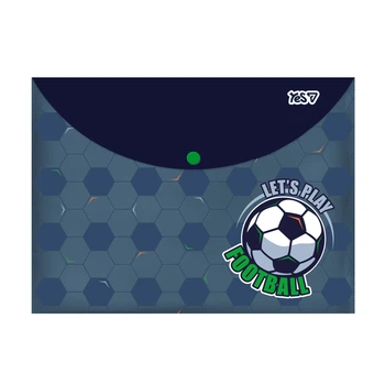 Папка на кнопці А4 YES 492379 Football (12) /492379/