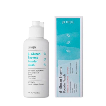 Ензимна пудра для вмивання з бета-глюканом Petitfee Beta-Glucan Enzyme Powder Wash 80 г (8809508850214)