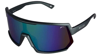 Окуляри Relax Lantao metalic dark green metalic, лінза brown (PC), green revo, кат. 3