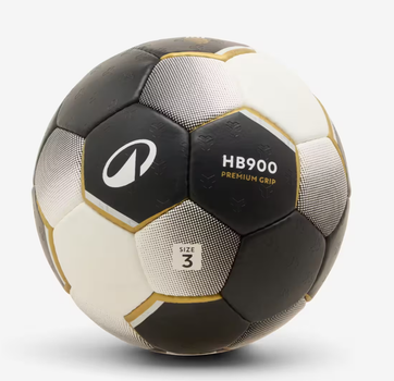 Детский Мяч Гандбольный KIPSTA HB900 Premium Grip №3 Черный