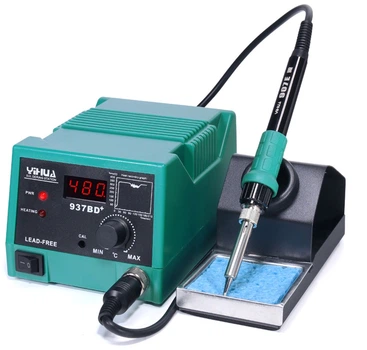 Паяльная станция YIHUA 937BD+ / 120 Вт макс. / 200–480°C / PID-контроль