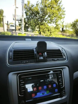 Держатель телефона для Skoda Octavia A5(Комлект: основа для панели Octavia A5 + держатель HOCO H29).