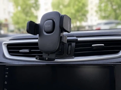 Держатель телефона для Nissan Qashqai J11 (Комлект: основа для панели Qashqai J11 + держатель HOCO H75).
