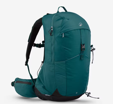 Туристический Рюкзак QUECHUA MH500 25л 54 × 30 × 23 см Зеленый Совместимые с Питьевой Системой