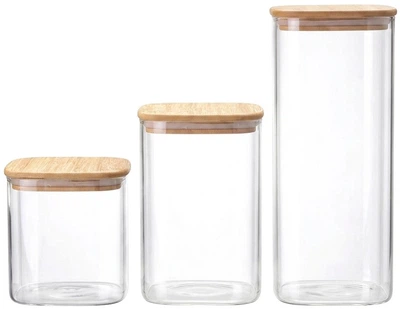 Zestaw pojemnikow Excellent Houseware 3 szt (8721037537599)