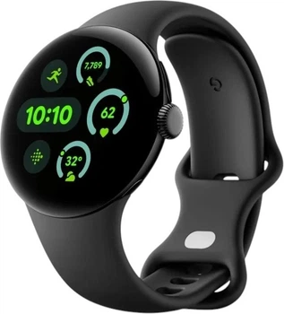 Smartwatch Google Pixel Watch 3 41mm 4G Matte Black Aluminum Case / Obsidian Active Band (GA05744-DE)
